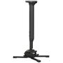 CHIEF MFG KITMC045080B - Celing mount with lockable unislide, Adj. column 45-80cm, Max load 22kg, Black