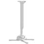 Chief KITMC045080W - Celing mount with lockable unislide, Adj. column 45-80cm, Max load 22kg, White