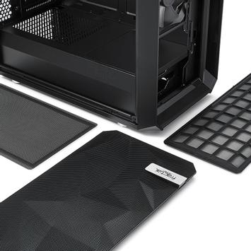 Fractal Design Meshify C - tower - ATX (FD-CA-MESH-C-BKO)