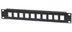 INTELLINET 10" Blank Patch Panel F-FEEDS