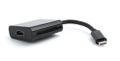 GEMBIRD A-CM-HDMIF-01,  USB Type-C 3.1, HDMI, Mand/ Kvinde,  0,15 m, Sort (A-CM-HDMIF-01)