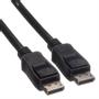 VALUE Displayport Cable 1.5 M Black (11995629)