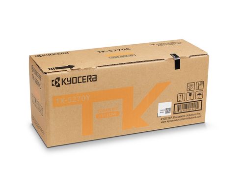 KYOCERA Kyocera laser toner Yellow TK-5270Y til M6230 6K sider (1T02TVANL0)