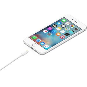 APPLE Lightning til USB Kabel 1 m For lading og synkronisering av iPhone/ iPod/ iPad til Mac/ Windows PC (MQUE2ZM/A)