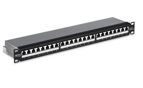 TRENDNET 24-Port Cat6a Shielded Patch  (TC-P24C6AS)