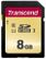 TRANSCEND Memory card Transcend SDHC SDC500S 8GB CL10 UHS-I U1 Up to 95MB/S