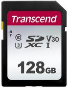 Transcend 300S - flashminnekort - 128 GB - SDXC UHS-I