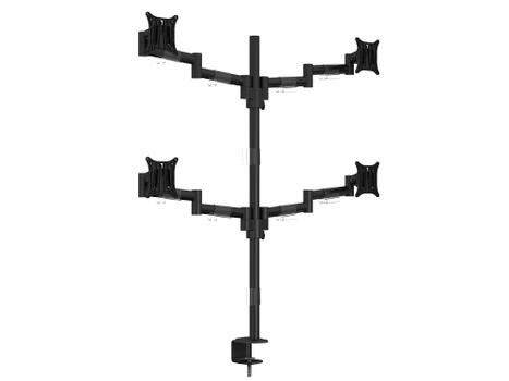 MULTIBRACKETS M VESA Deskmount Officeline Quad Black (7350073735891)