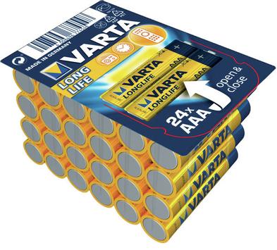 VARTA Longlife 4103 batteri - 24 x AAA - Alkalisk (04103301124)