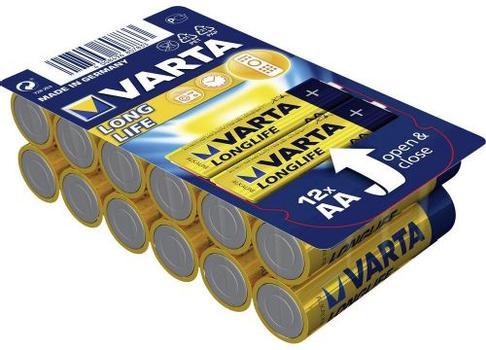 VARTA Batterie LONGLIFE DE AA LR6 (04106301112)