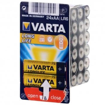 VARTA Batterie LONGLIFE DE       AA  LR6               24St. (04106301124)