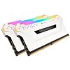 CORSAIR 16GB (2-KIT) DDR4 3600Mhz Vengeance RGB PRO White