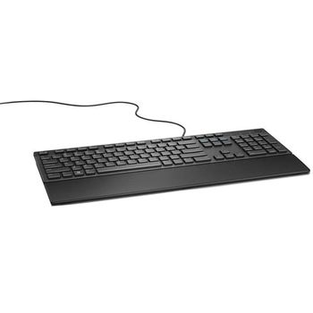 DELL Keyboard USB KB216 Multimedia black (580-ADHC)
