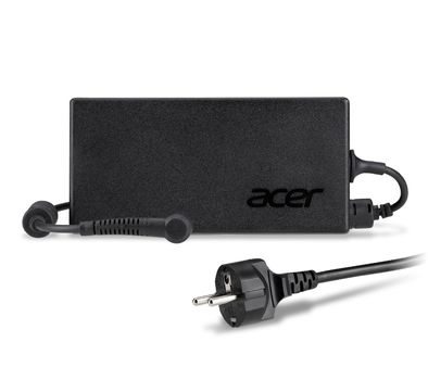 ACER Adapter 180W-19V -1.8M EU power cord black Predator (NP.ADT0A.057)
