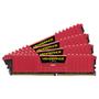 CORSAIR 16GB (4 x 4 GB) DDR4 3866MHz CL18 Vengeance LPX Red