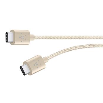 BELKIN PREMIUM MIXIT METALLIC USB-C 1.8M/GOLD ACCS (F2CU041bt06-GLD)
