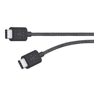 BELKIN PREMIUM MIXIT METALLIC USB-C 1.8M BLACK ACCS (F2CU041bt06-BLK)