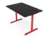 AROZZI Arena Leggero Gaming Desk Rød Tilpasset musematte, kabelhåndtering, 114x72cm, gamingbord