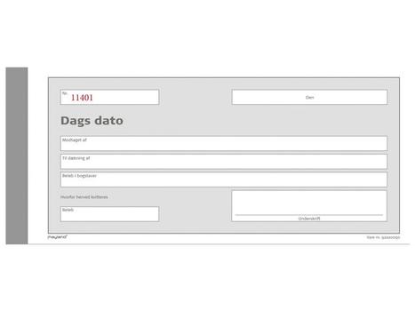 Mayland dagsdato  210x100mm (92220050)