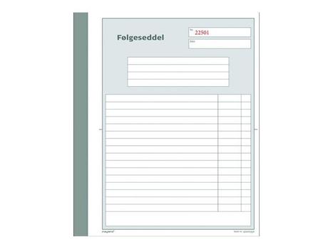 Mayland Følgeseddelbog MAYLAND 148x200 mm (92220350)