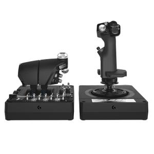LOGITECH G Saitek X56 H.O.T.A.S. - joystick og speeder - kabling - Joystick and throttle - PC (945-000059)