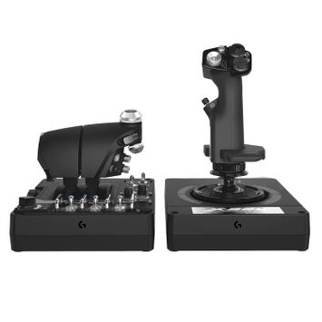 Logitech X56 H.O.T.A.S. - joystick og gasspedal - kablet (945-000059)