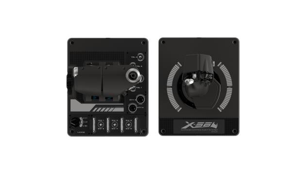 Logitech X56 H.O.T.A.S. - joystick og gasspedal - kablet (945-000059)