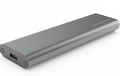 WINSTARS M.2 SSD Enclosure,  USB Type-C, Aluminium,  USB 3.1, silver