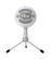 Blue Microphones Microphones Snowball iCE Hvit usb, stativ, digital utgang, hd lyd, kardioide og retningsuavhengig mikrofon