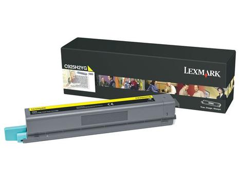 LEXMARK Toner/ yellow 7500sh f C925/X925 (C925H2YG)