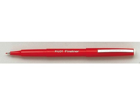 PILOT Fiberpenn PILOT Fineliner rød (SW-PPF-R*12)