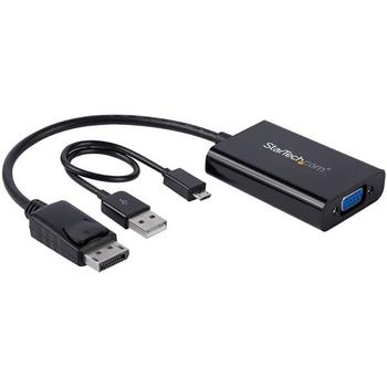 STARTECH DisplayPort to VGA Adapter with Audio (DP2VGAA)