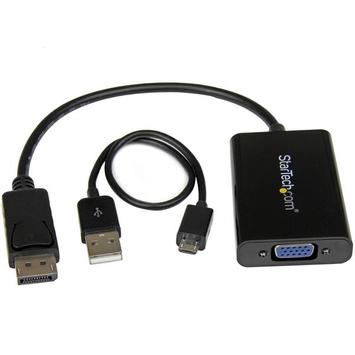 StarTech DisplayPort to VGA Adapter with Audio - 1920x1200 - DP to VGA Converter for Your VGA Monitor or Display (DP2VGAA) - DisplayPort / VGA-adapter - 18.4 m (DP2VGAA)
