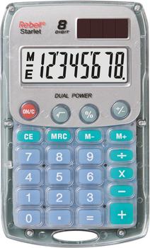 REBELL Starlet lommeregner grå (RE-STARLETS BX)