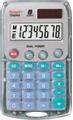 REBELL pocket calculator Starlet transparent