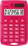 REBELL pocket calculator Starlet pink