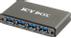 RAIDSONIC ICY BOX, USB 3.0 hub, 4 portar, nätadapter medföljer, svart