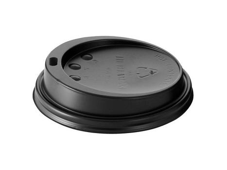 HUHTAMAKI Lokk termobeger 30/ 35/ 36/ 40cl sort (100) (HSL90TAAT)