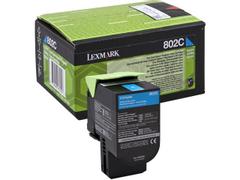 LEXMARK 80C20C0 return toner cyan