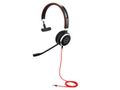 JABRA a Evolve 40 MS mono - Headset - on-ear - wired - USB, 3.5 mm jack - Certified for Skype for Business