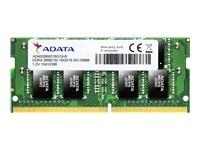 A-DATA Nešiojamo kompiuterio atmintis A-Data ADATA DDR4 8GB SO-DIMM 2666 1024x8 (AD4S266638G19-R)