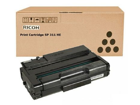 RICOH 311HE Black Standard Capacity Toner Cartridge 3.5k pages - for SP311HE - 407246 (407246)