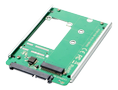 DELTACO SSD-sovitin, 22-pinninen SATA - M.2 SATA, B-key