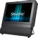 SHUTTLE XPC AIO Barebone 11,6" ultiTouch, Cel 3865U, svart
