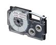 CASIO TAPE CASIO XR-6WE1 6MM BLACK/WHITE