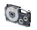CASIO TAPE CASIO XR-6WE1 6MM BLACK/WHITE