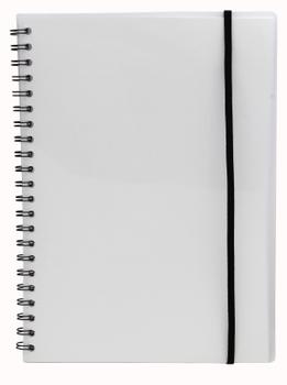 Bünger Notatbok A4 PP med strikk (421064)