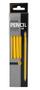 Bünger Blyertspenna Gul HB med radertopp (12)