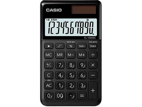 CASIO Miniräknare CASIO SL-1000SC Svart (SL-1000SC-BK)
