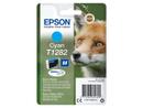 EPSON T1282 ink cartridge cyan standard capacity 3.5ml 1-pack blister without alarm